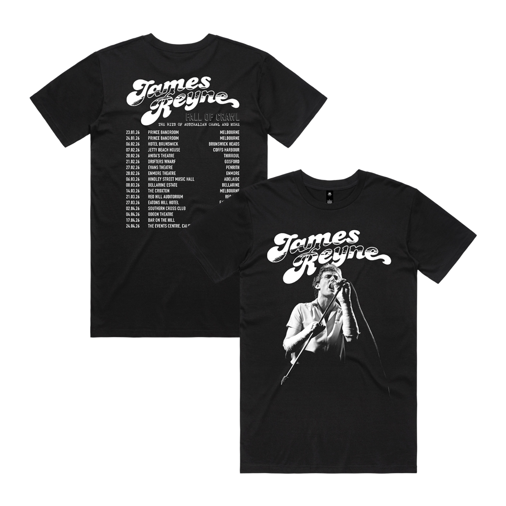 James Reyne — James Reyne Official Merchandise — Band T-Shirts
