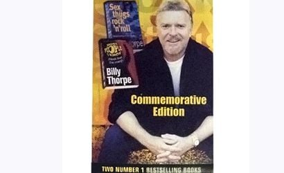 Double Commemorative Edition Book by Billy Thorpe
