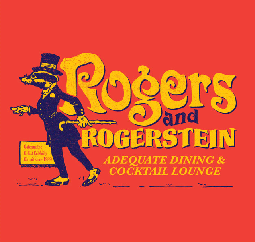 Rogerstein Red Tshirt by Tim Rogers