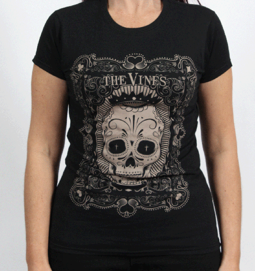 Skull Girls Black Tshirt by The Vines