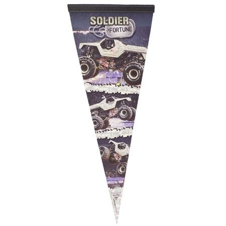 Soldier Fortune Pennant by Monster Jam