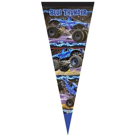 Blue Thunder Flag by Monster Jam