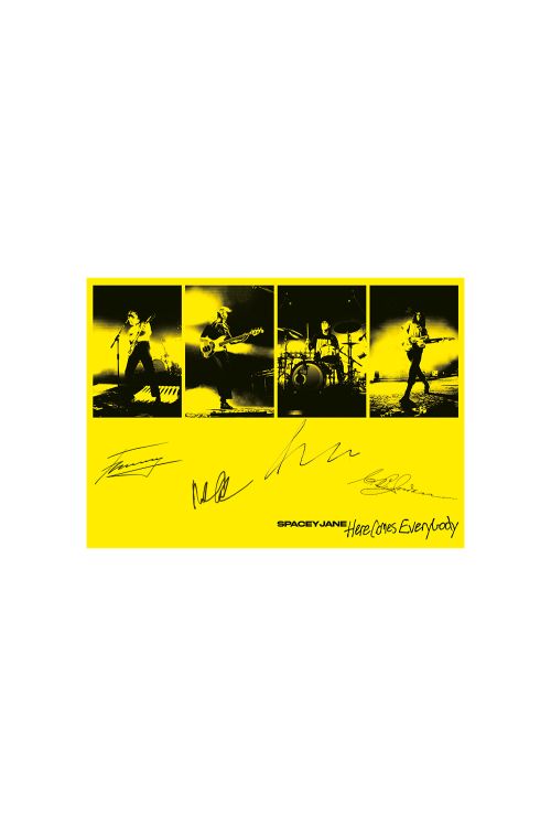 SIGNED Here Comes Everybody CD by Spacey Jane