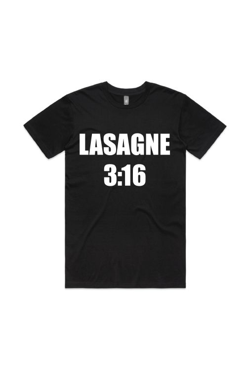 3:16 Black Tshirt by 1800 Lasagne