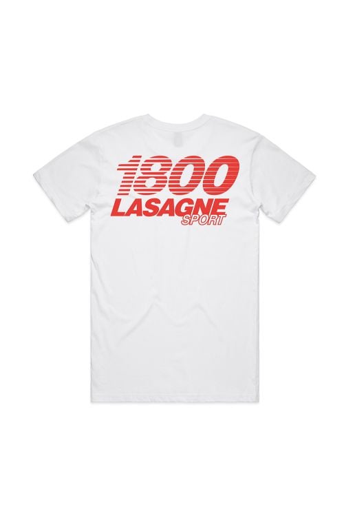 Sport White Tshirt by 1800 Lasagne