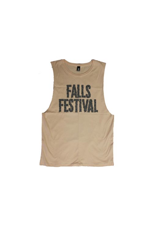 Drips Pale Pink Tank by Falls Festival