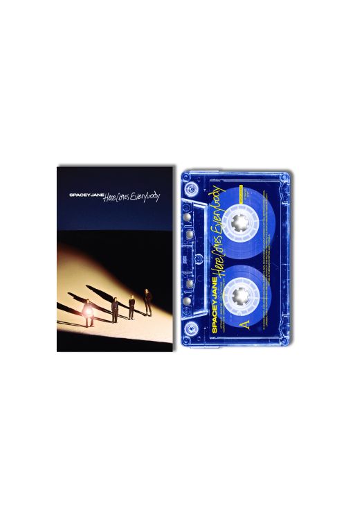 SIGNED Exclusive Here Comes Everybody Cassette by Spacey Jane