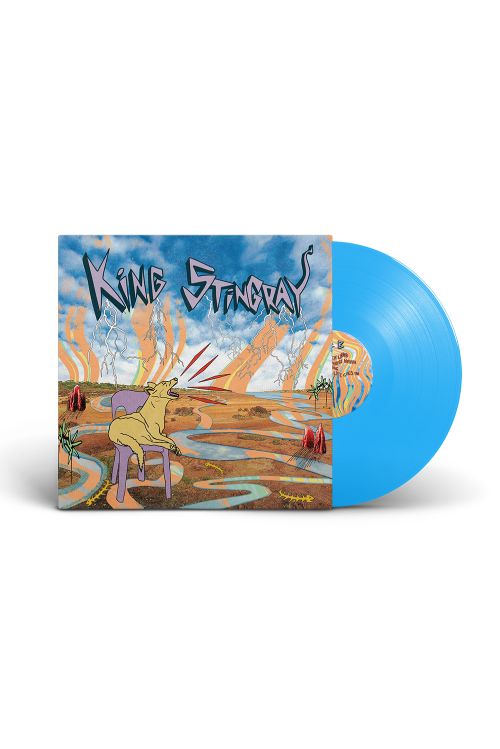LIMITED EDITION King Stingray Transparent Blue Vinyl LP by King Stingray