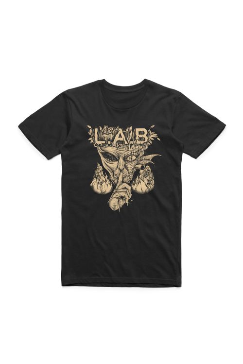 Finger Black Tshirt by L.A.B.
