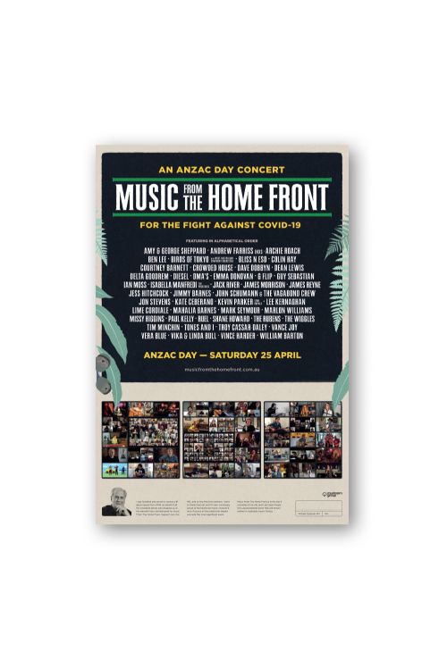 Various Artists - Music From The Home Front 3LP (Colored Vinyl) by Music From The Homefront