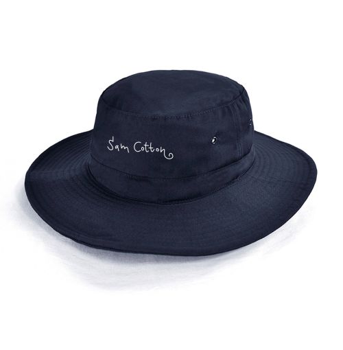 SPARE CHIPS NAVY KIDS HAT by Sam Cotton