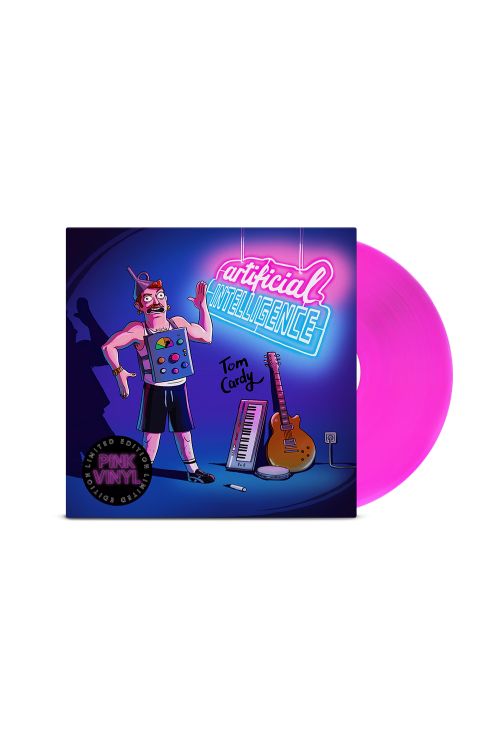 LIMITED EDITION Artificial Intelligence Pink Vinyl by Tom Cardy