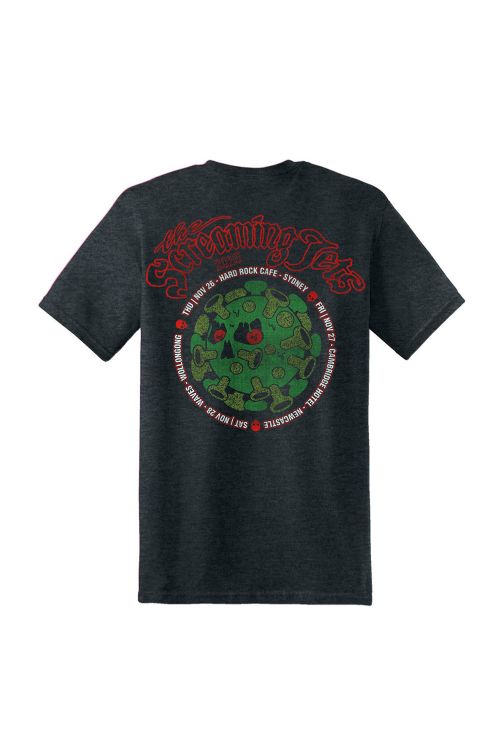 Virus Tour Grey TShirt by The Screaming Jets