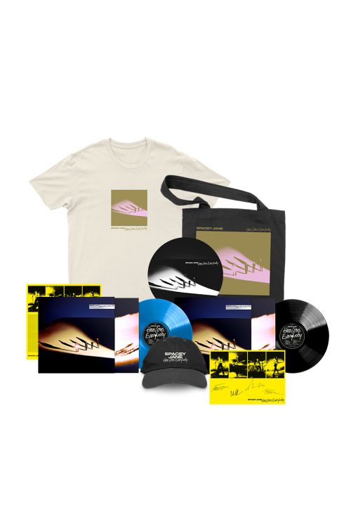 SIGNED Vinyl Collector & Merch Bundle by Spacey Jane
