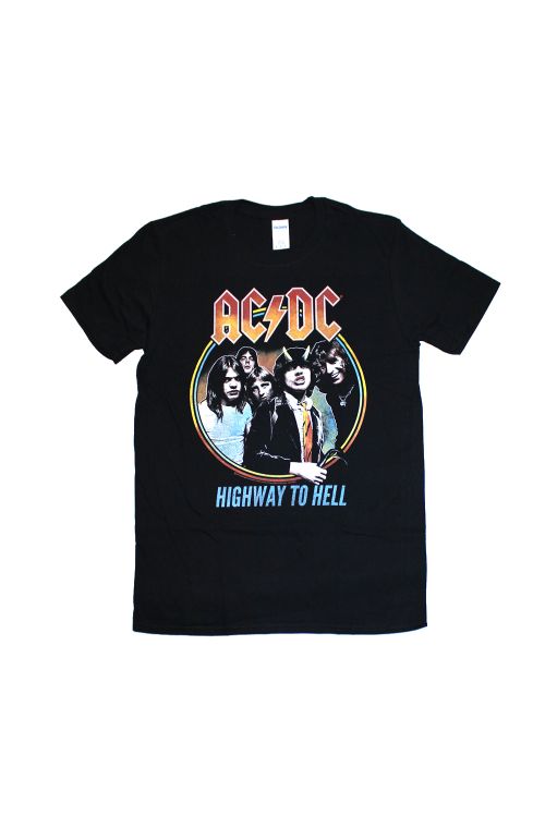 Highway Vintage Color Tshirt by AC DC