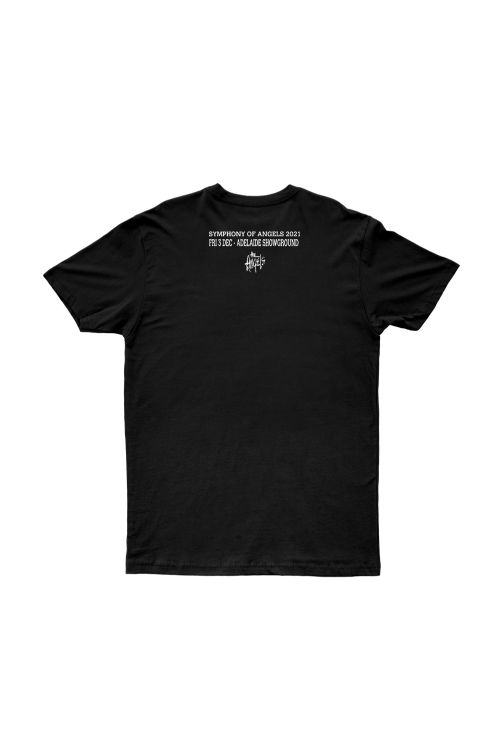 ORCHESTRATED ADELAIDE BLACK T SHIRT by The Angels