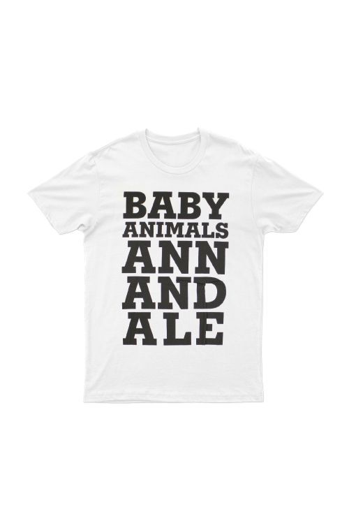 Annandale White Tshirt by Baby Animals