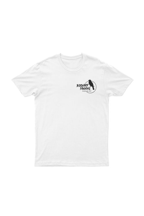 Songbird White Tshirt by Bernard Fanning