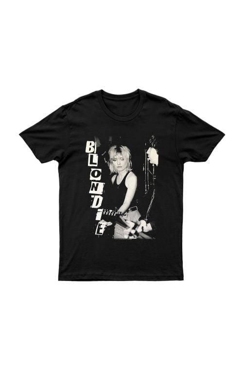 Live Band Black Tshirt by Blondie