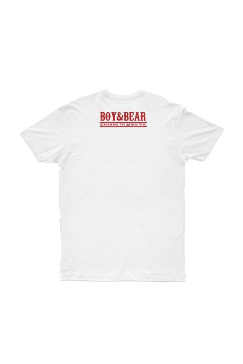 Luchador White Tshirt by Boy & Bear