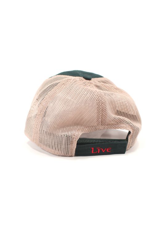 Green/Tan Cap with LIVE Logo Patch by LIVE