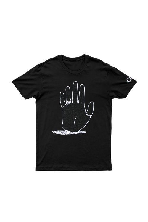 Dot Hand Black Tshirt by Chet Faker