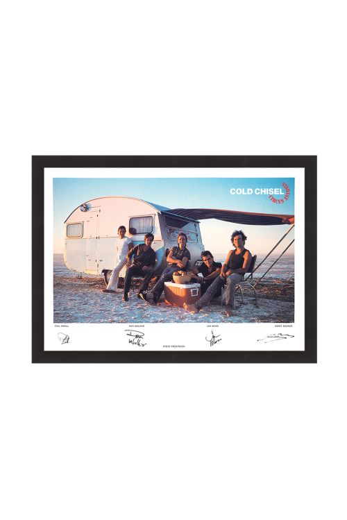 Circus Animals 40th Anniversary Signed & Framed Art Print (LIMITED EDITION) by Cold Chisel