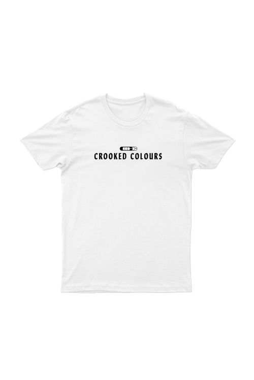 Mono White Tshirt by Crooked Colours