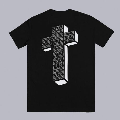 Cross Black Tshirt by Stormzy
