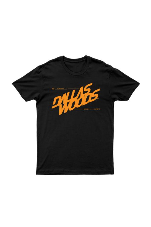 93 Logo Black Tshirt by Dallas Woods