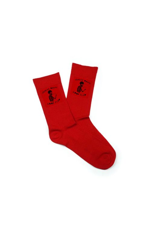 Red Socks by Genesis Owusu