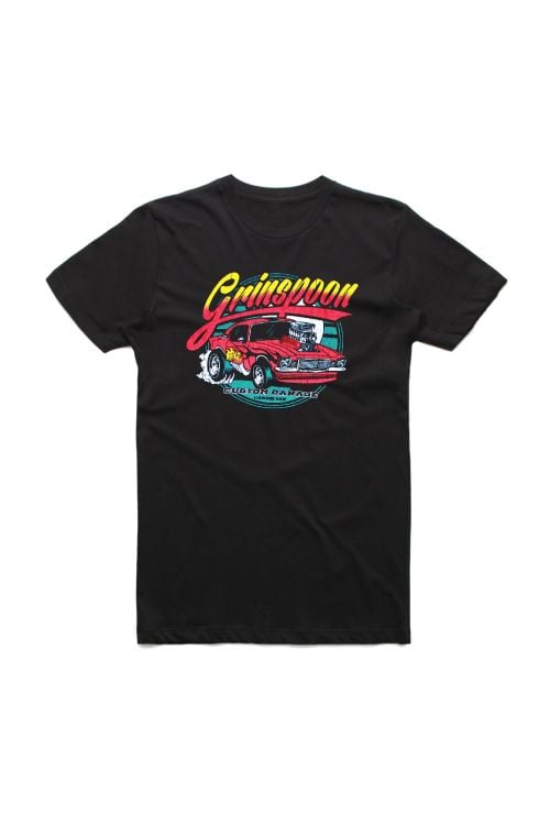 Custom Garage Black Tshirt by Grinspoon