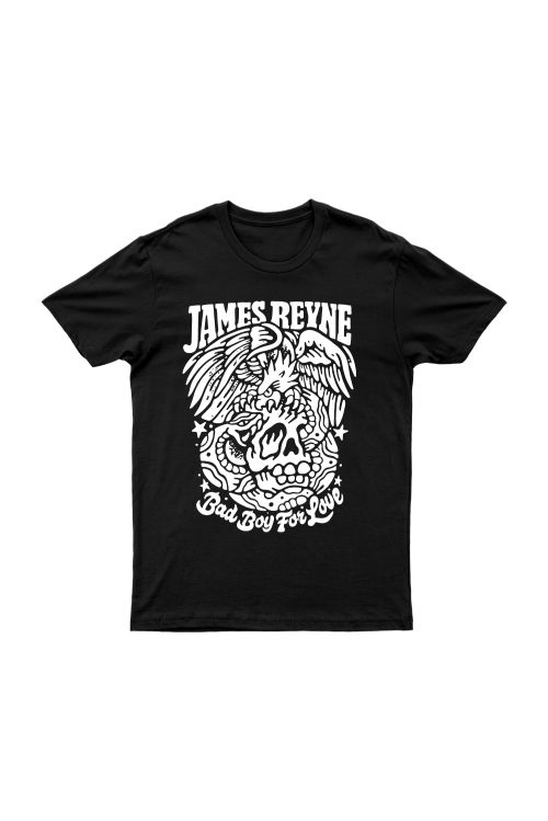 JAMES REYNE BAD BOY BLACK TSHIRT by Reckless Records
