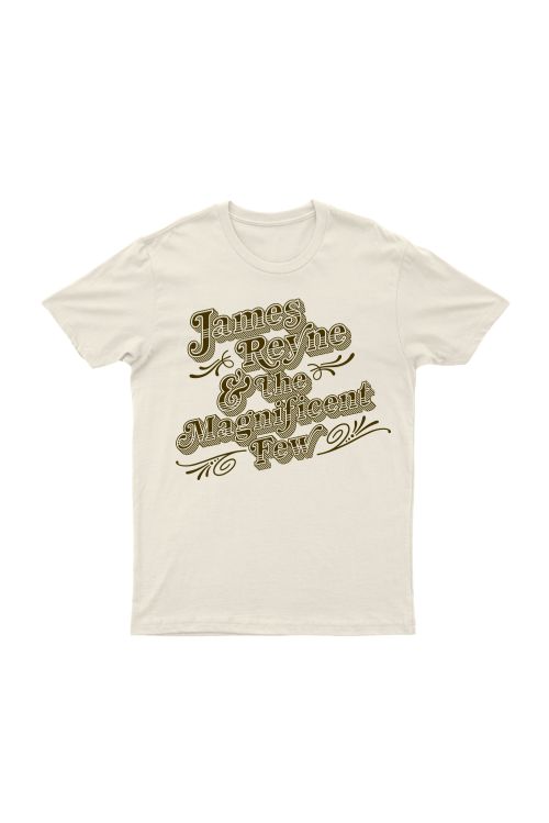 James Reyne And The Magnificent Few Natural Organic Tshirt by James Reyne