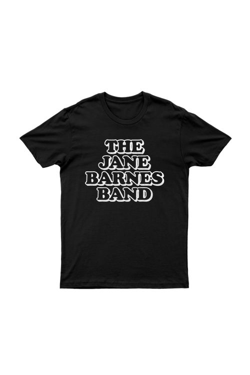 Jane Barnes Band' Black Tshirt by Jimmy Barnes