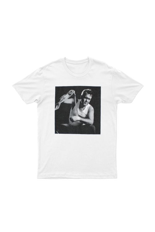 Boxer' White T-shirt by Jimmy Barnes