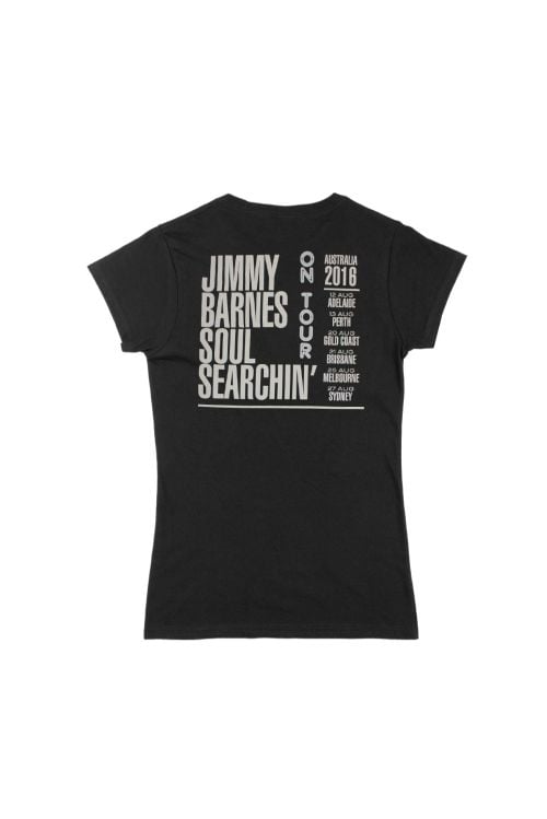 Black 'Soul Searchin' Tour T-shirt by Jimmy Barnes