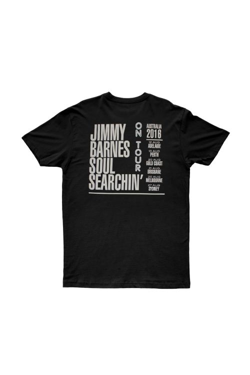 Black 'Soul Searchin' Tour T-shirt by Jimmy Barnes
