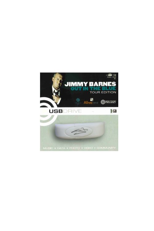 Out in the Blue / Live at the Playroom 84 - 1 GB USB bracelet by Jimmy Barnes