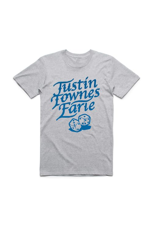 Dice Heather Grey Tshirt by Justin Townes Earle