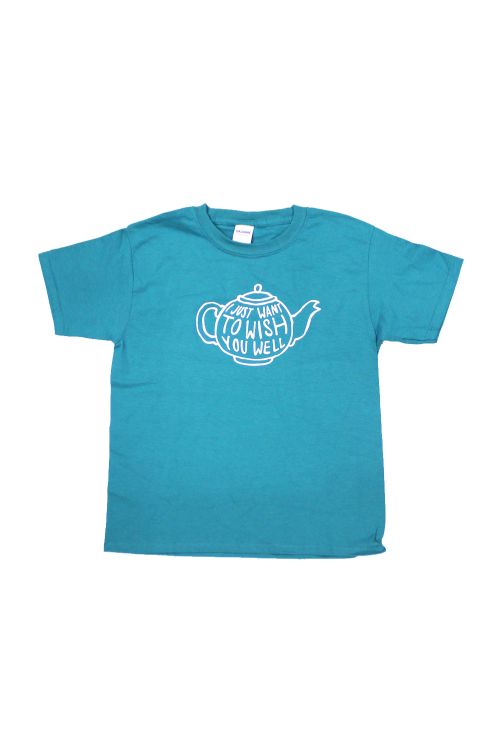 Kids Teapot Jade Tshirt by Bernard Fanning