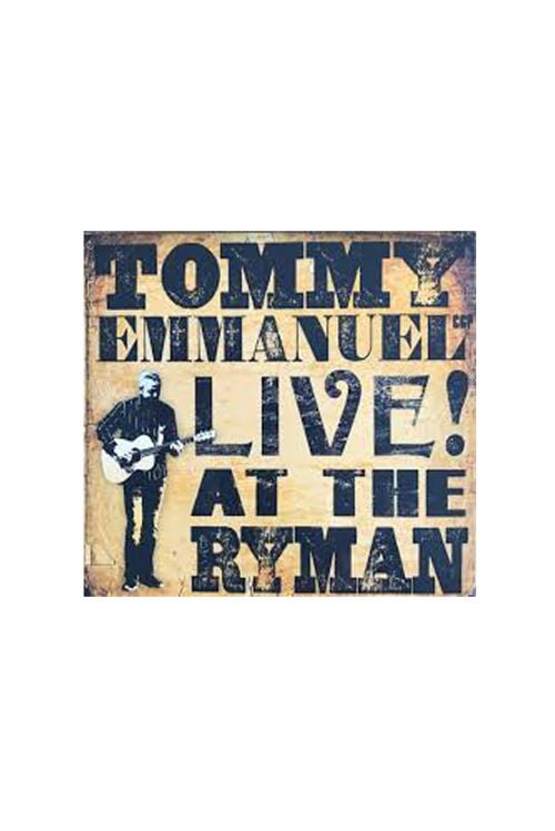 Live At The Ryman CD by Tommy Emmanuel