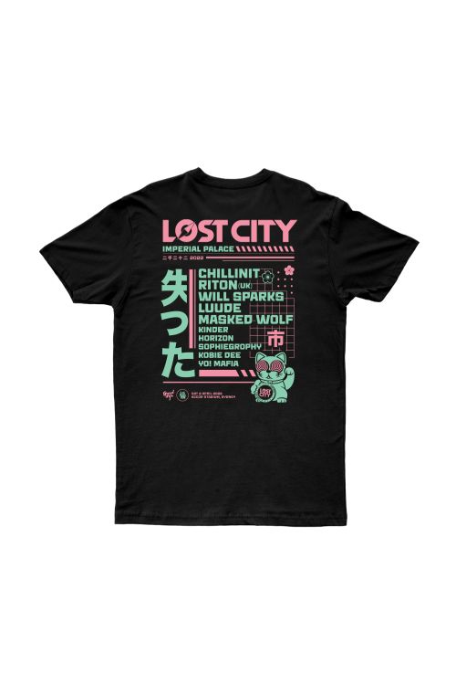 EVENT CAT BLACK TSHIRT by Lost City