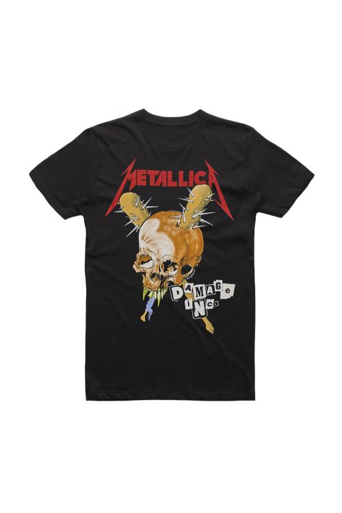 Damage Inc Black Tshirt by Metallica