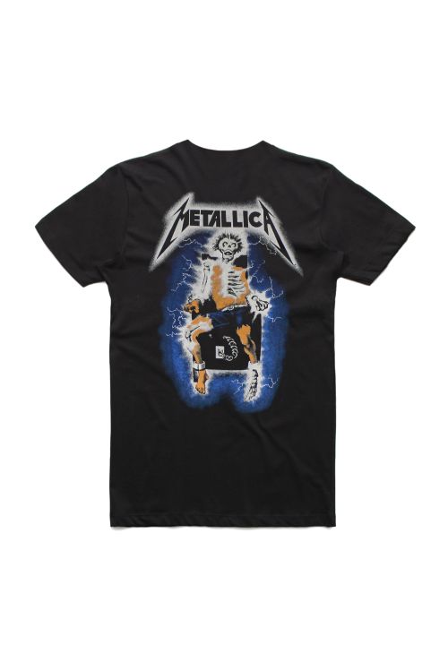 Ride The Lightening Black Tshirt by Metallica