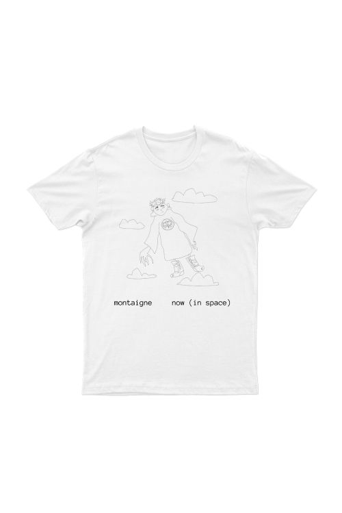 SPACE LADY - WHITE T SHIRT by Montaigne