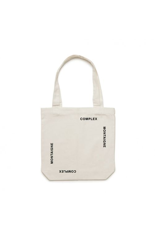 Tote Bag Complex White by Montaigne