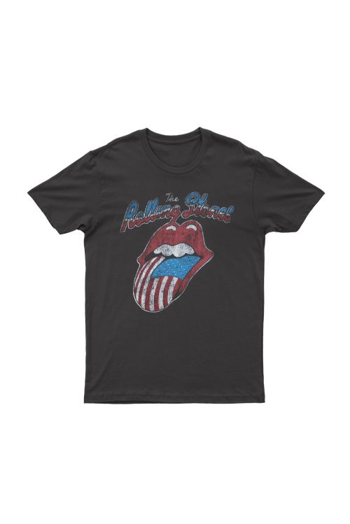 TOUR OF AMERICA CHARCOAL TSHIRT by The Rolling Stones