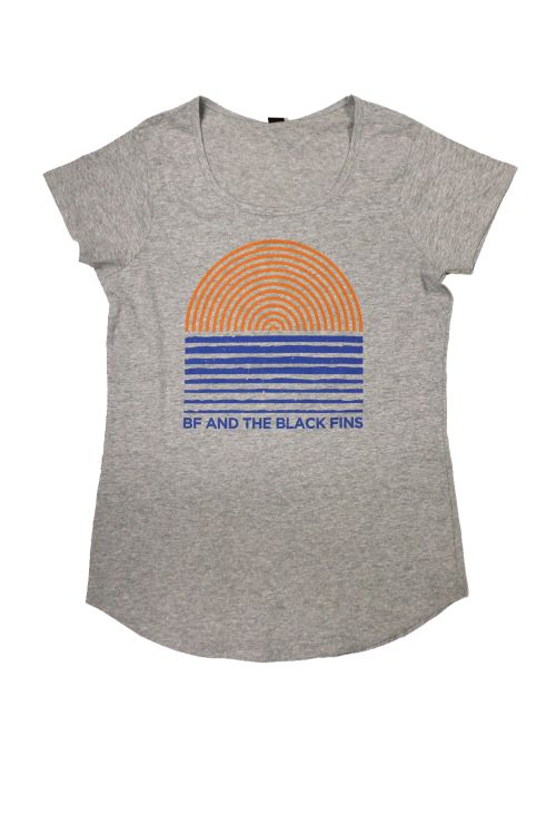 Sun Lines Grey Tshirt by Bernard Fanning