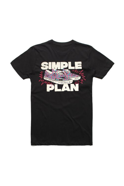Shoes Black Tshirt by Simple Plan
